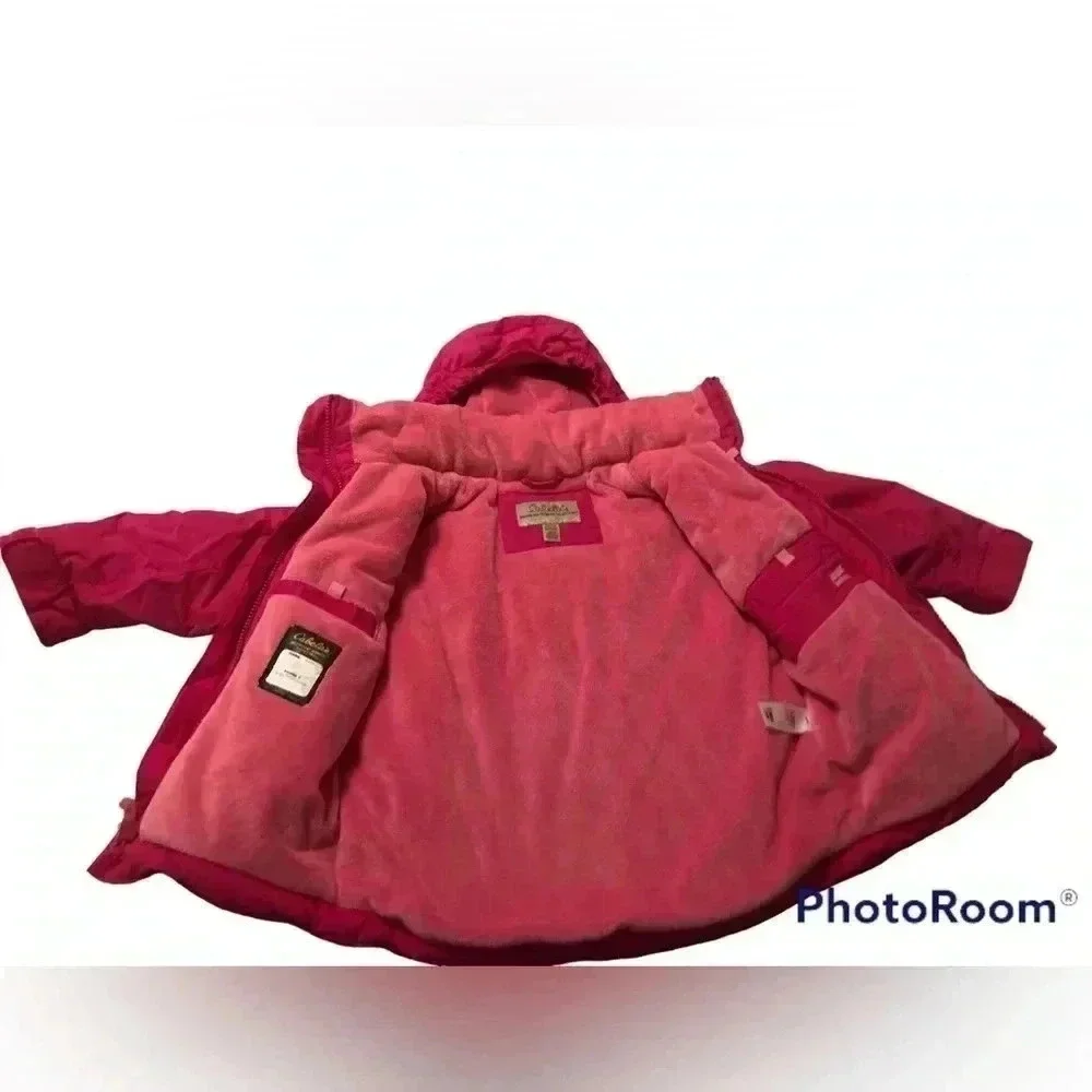 Cabelas Girls Heavy Winter Coat Size XS Measurements in pics. EUC